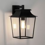 3 ONLY Astro 1340011 Richmond 254 Black Wall Light